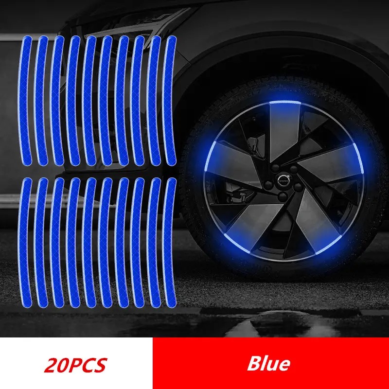 Car Wheel Hub Stickers