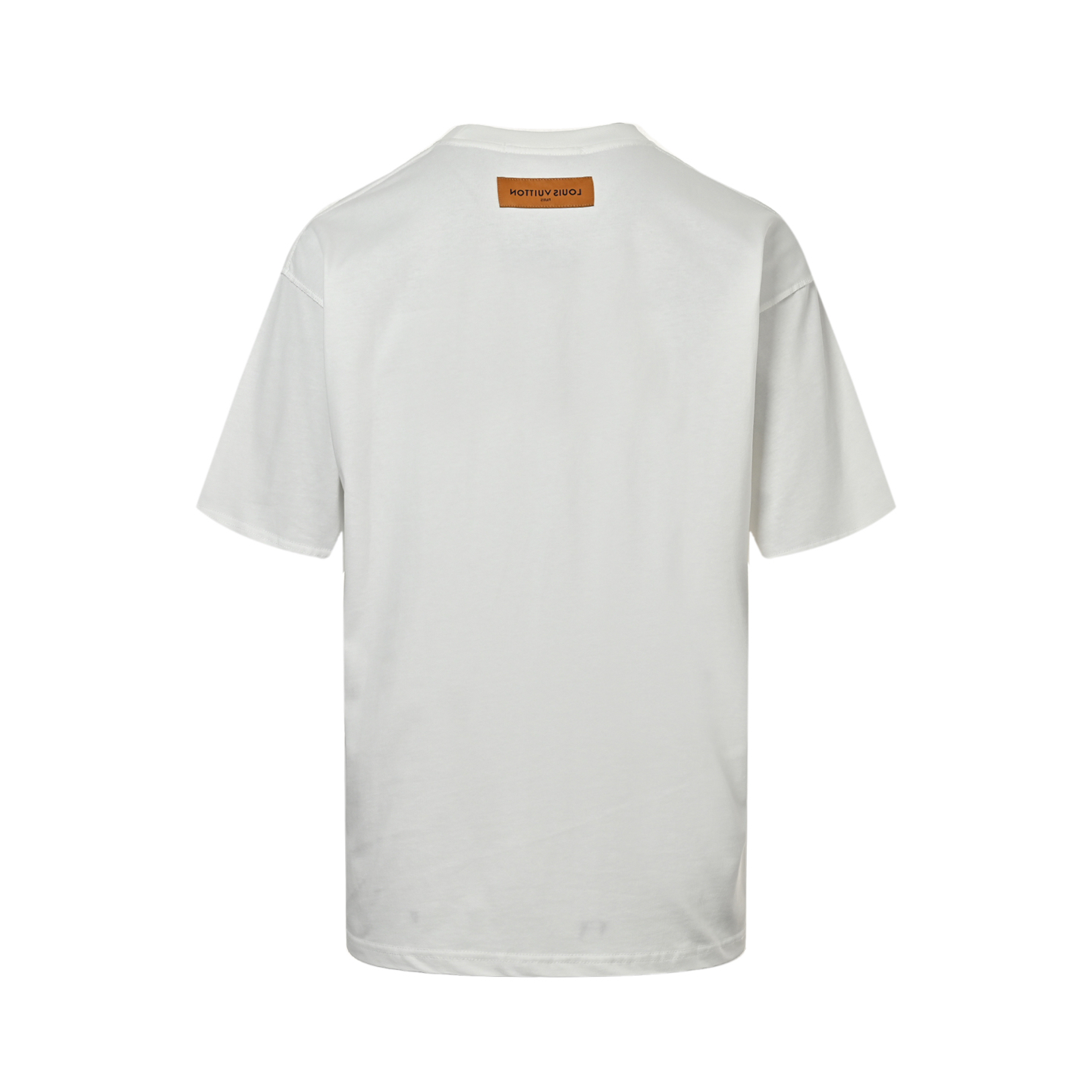 Louis Vuitton 25ss graffiti lettering print short sleeve