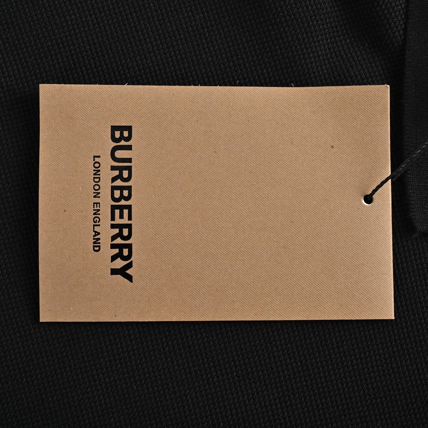 Burberry Checked Hollow Horse Polo Short Sleeve