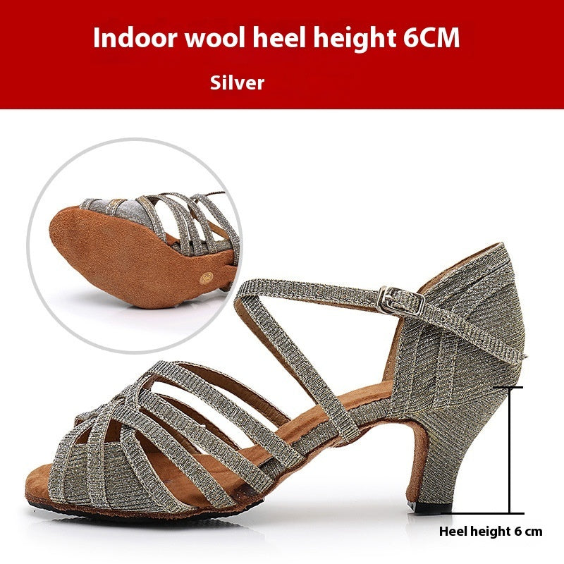 Fashionable High Heel Sandals with Soft Bottom for Women