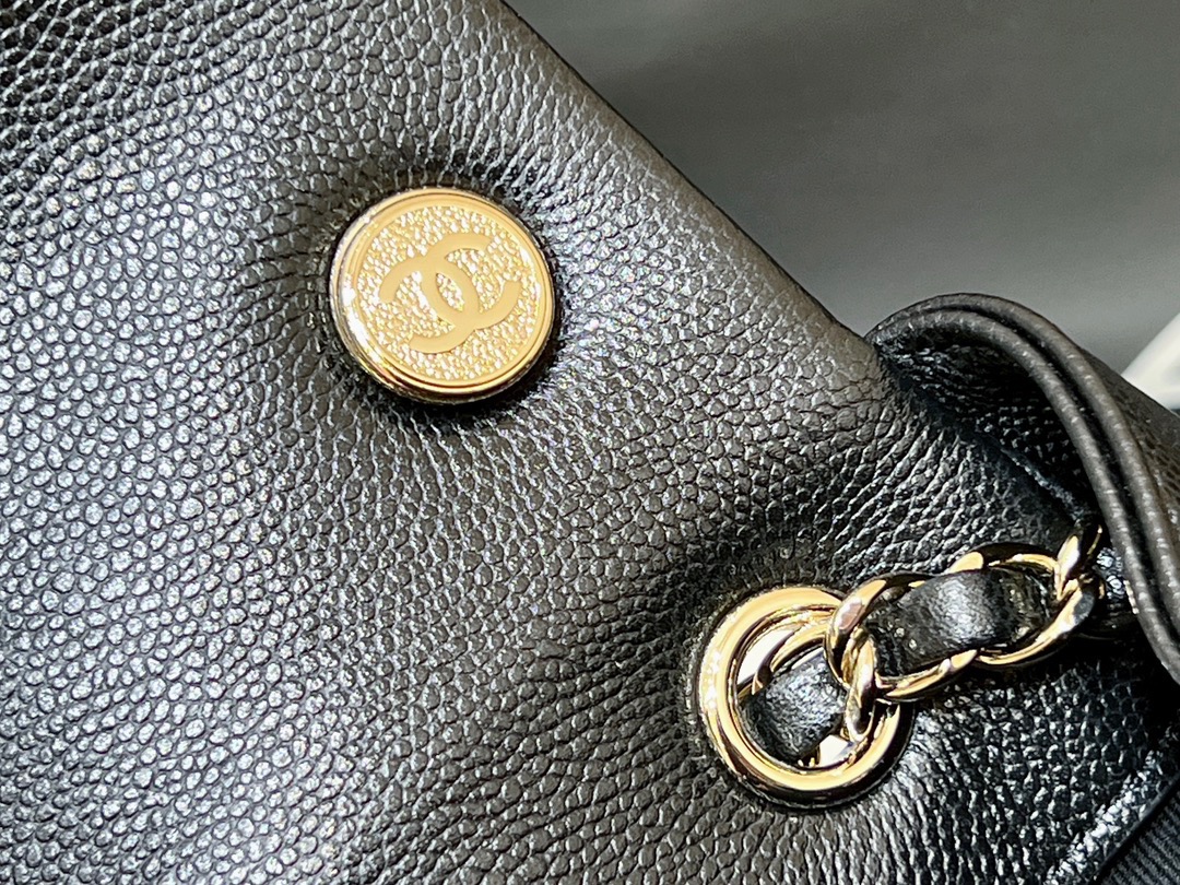 Chanel 23K autumn and winter series duma double backpack AS4399 00148