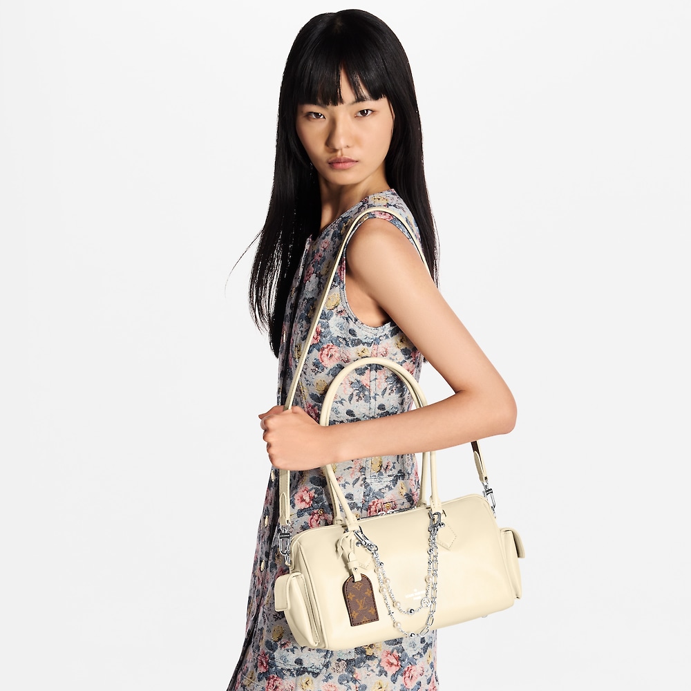 Louis Vuitton SPEEDY CARGO VIBE Handbag M12965