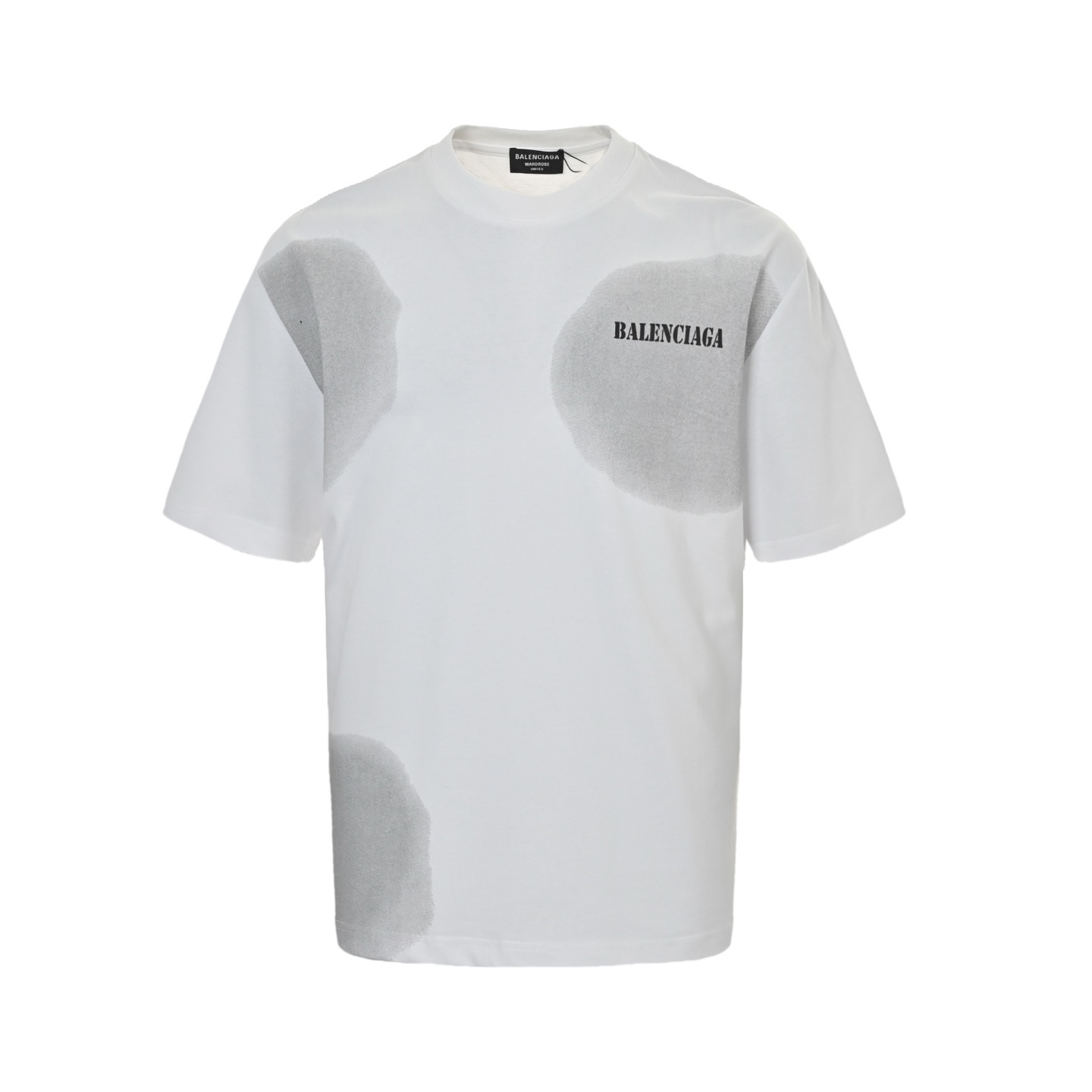 Balenciaga 25ss mottled back short-sleeved shirt