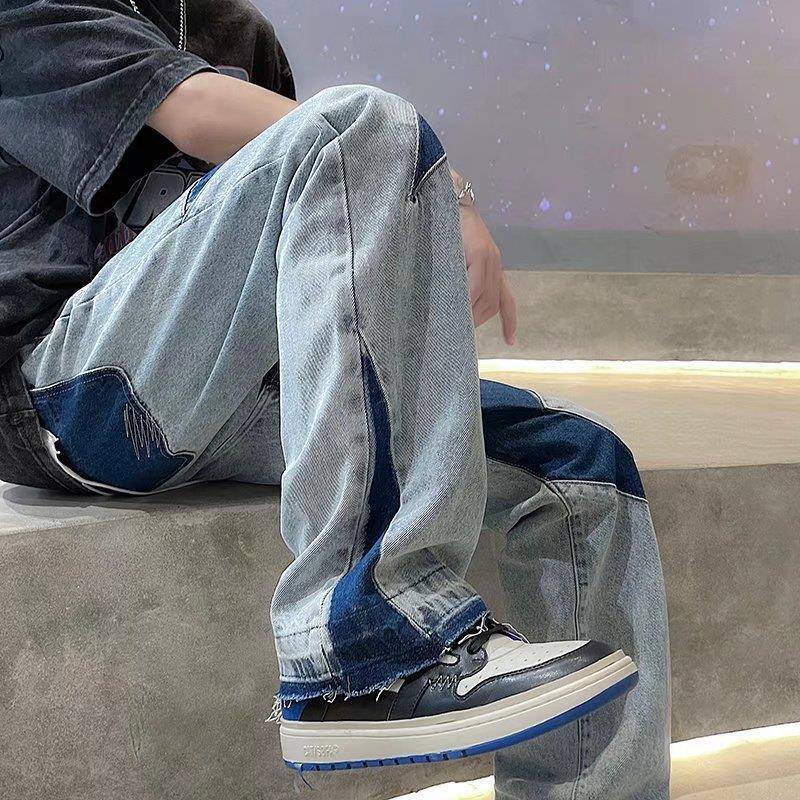 Fashionable Vintage Denim Trousers