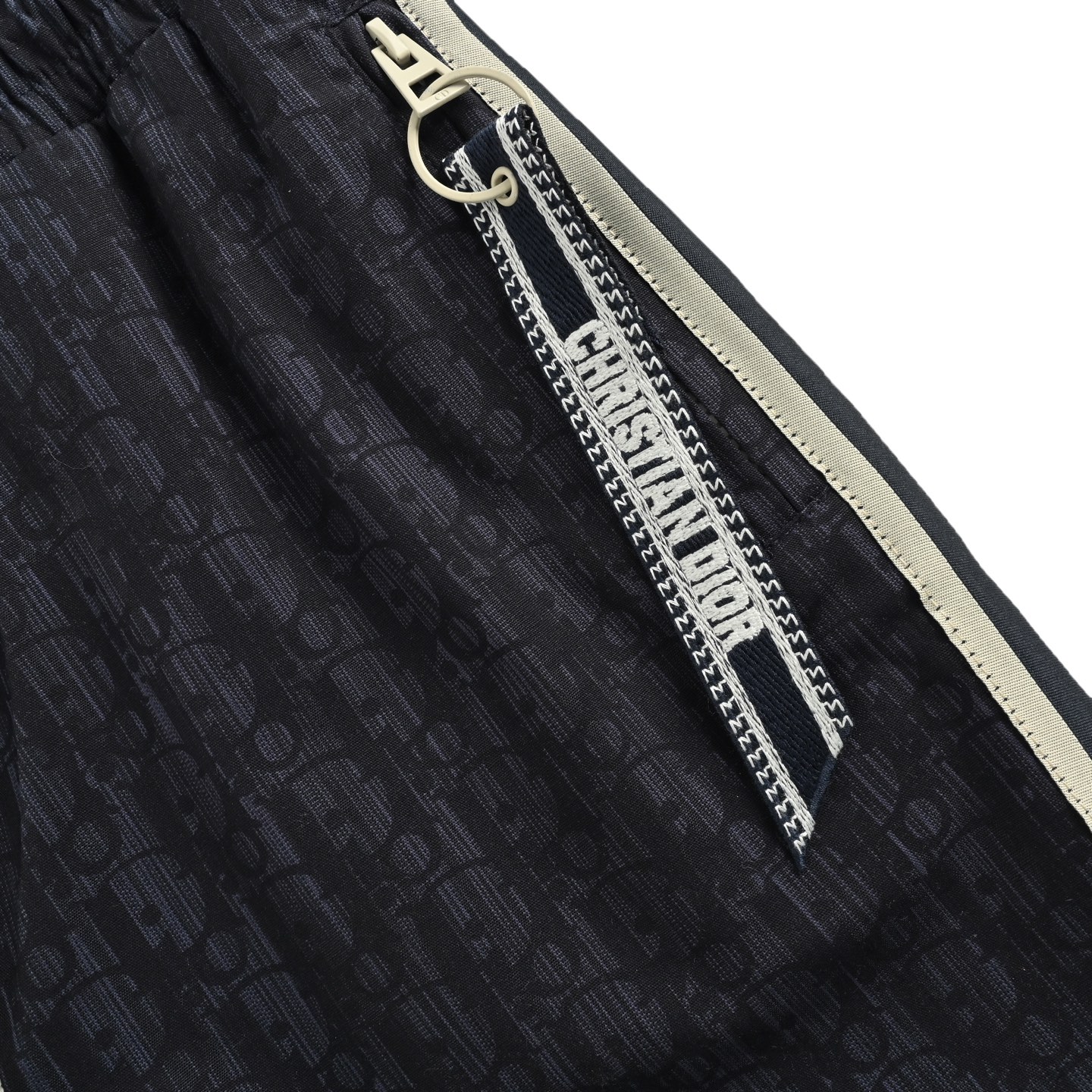 Dior 25ss monogram ribbon shorts