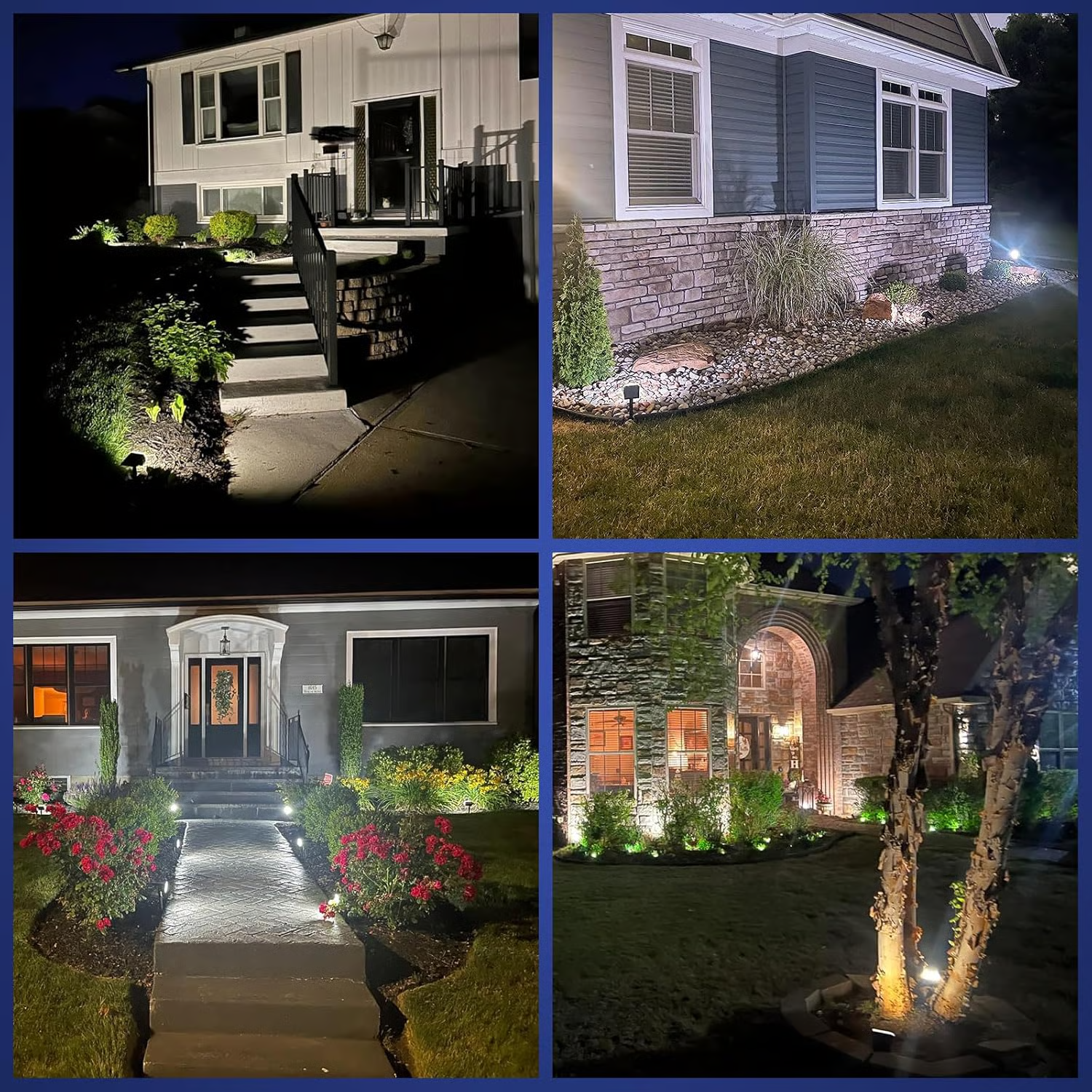 🔥Lighten This Summer🔥Outdoor Solar spotlights- 2/7 LED ,3 Lighting Modes, IP67 Waterproof
