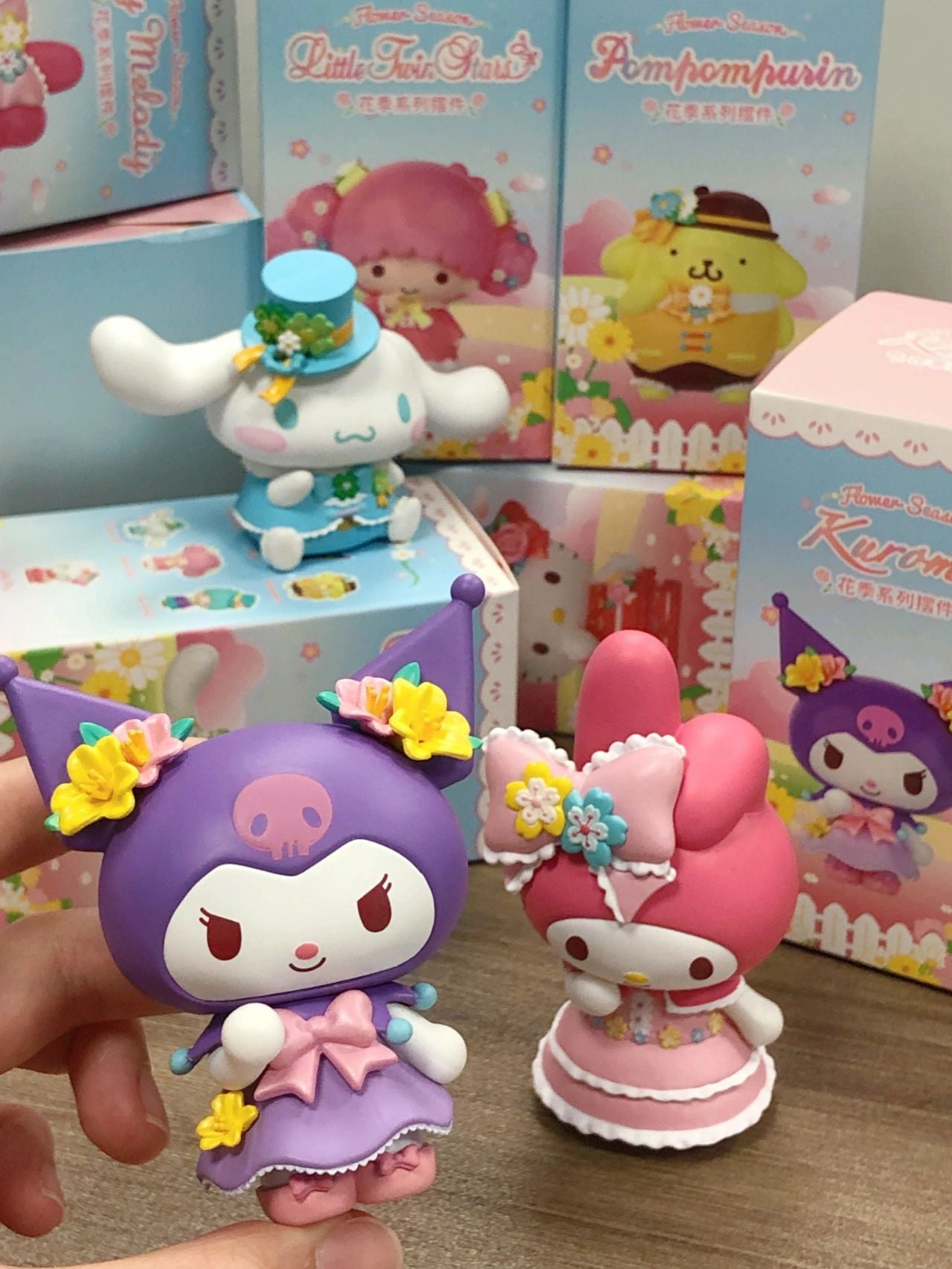 Sanrio Flower Season Figurines