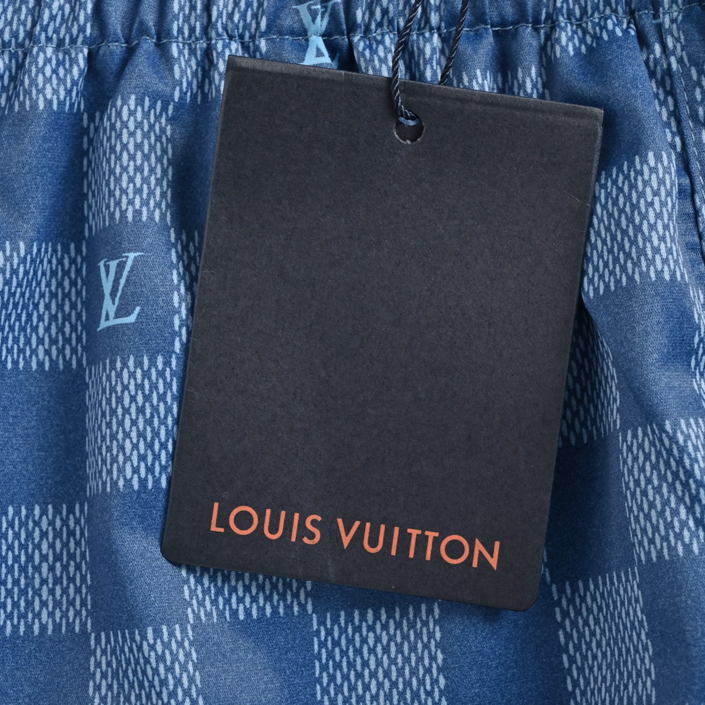 Louis Vuitton 25ss Checkerboard Print Monogram Beach Shorts