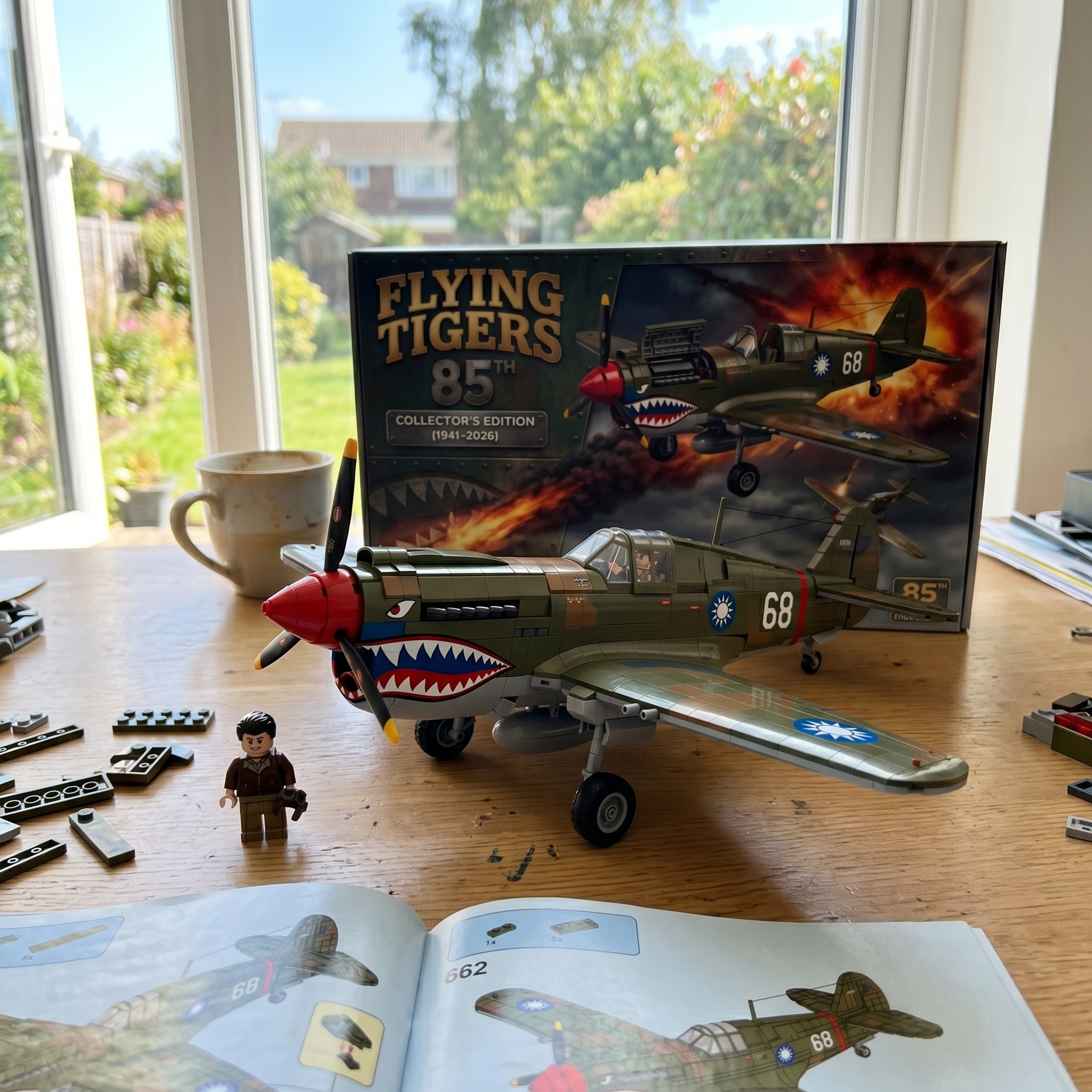 Flying Tigers 85th Anniversary Collector’s Edition Building Set