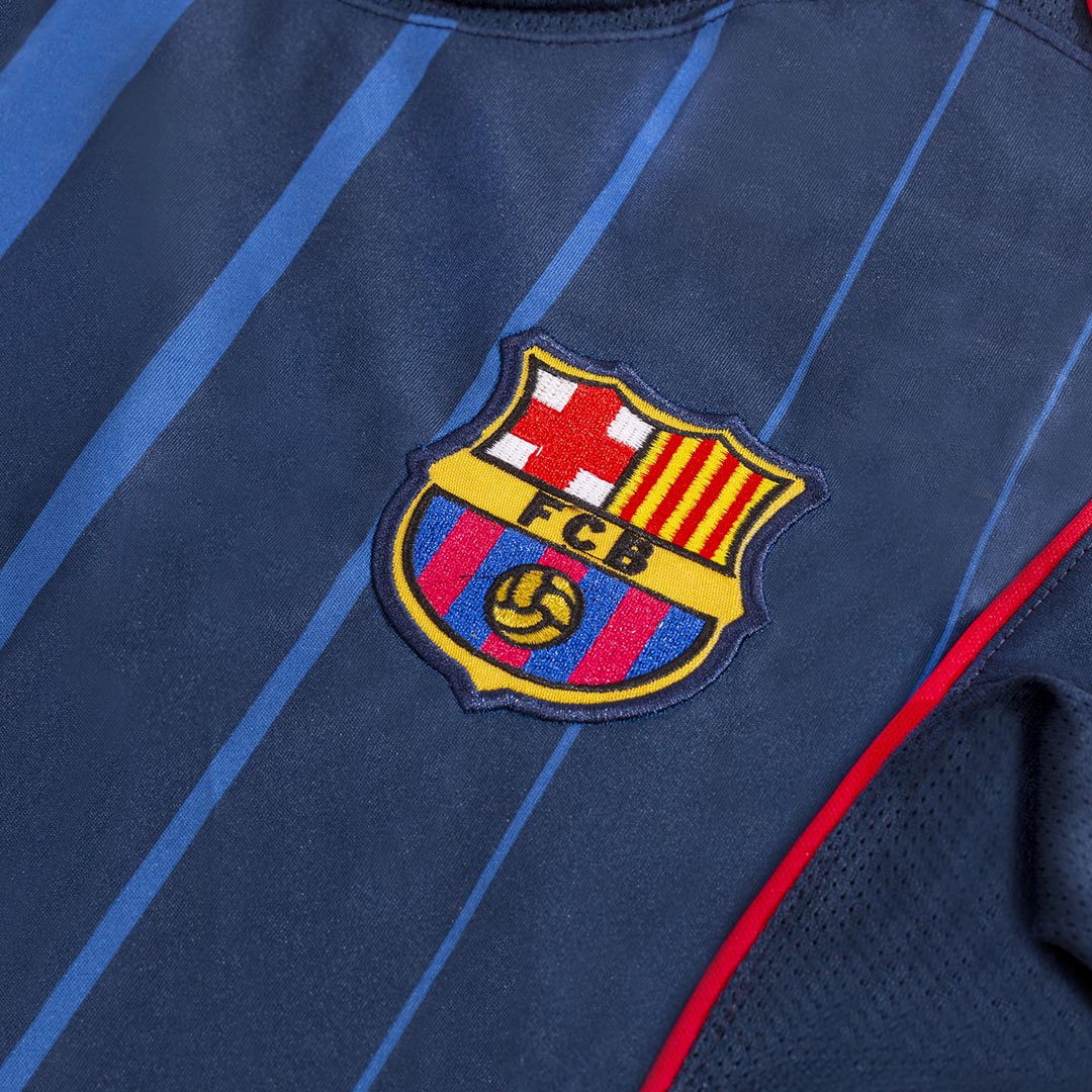 MESSI #30 Retro Barcelona Away Football Shirt 2004/05