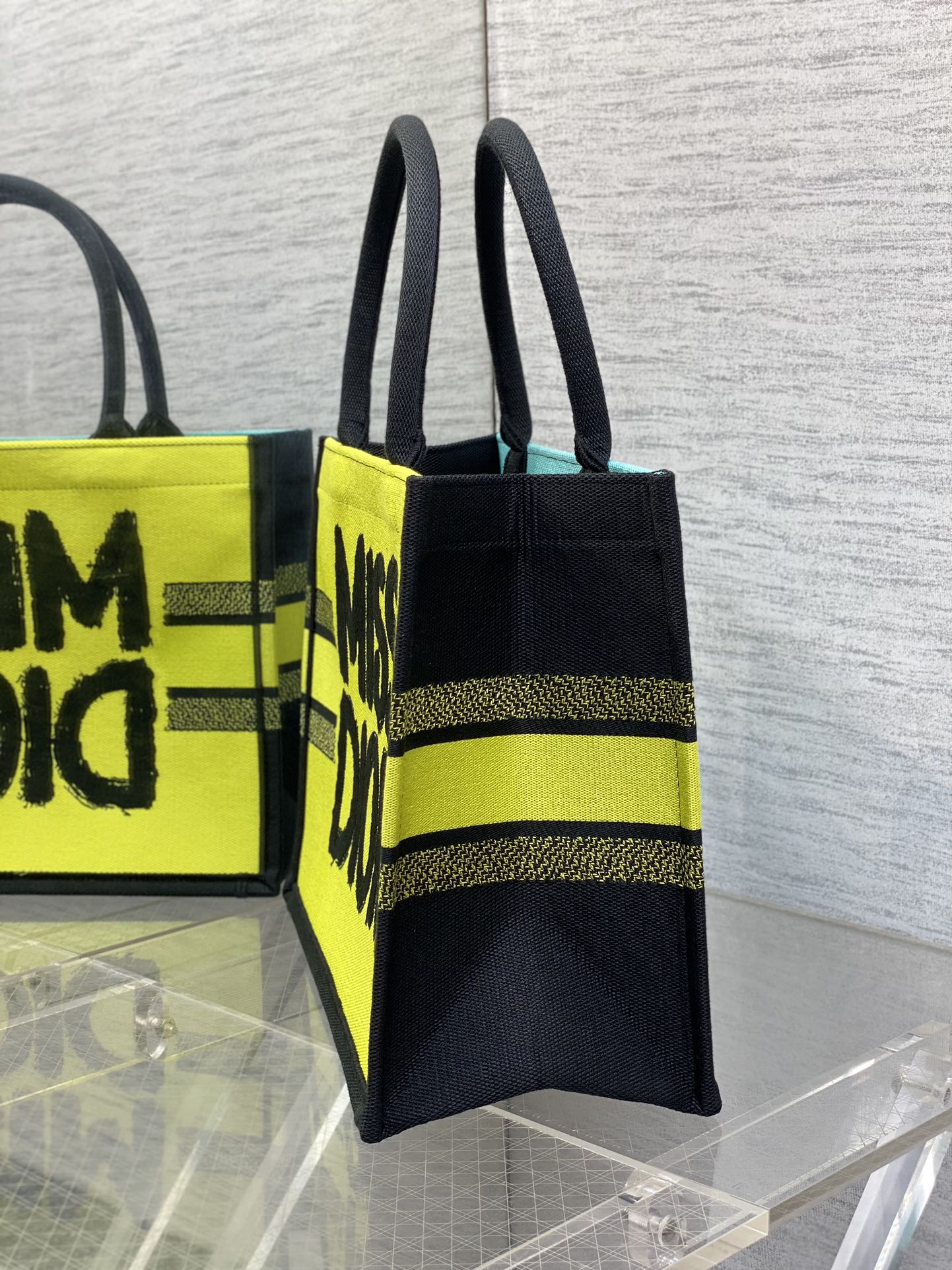 Dior Miss Embroidered Tote Shopping Bag
