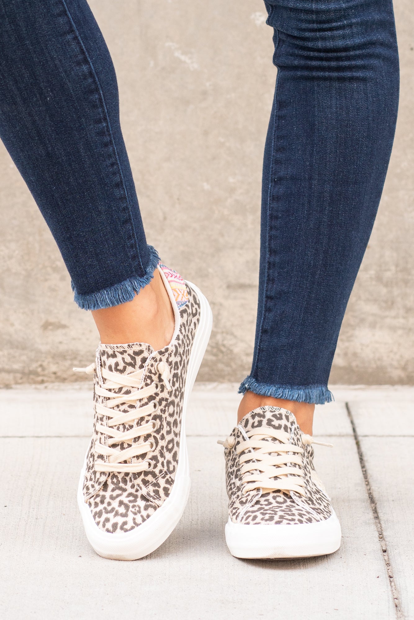 Cosmic 2 Star Leopard Sneakers Taupe