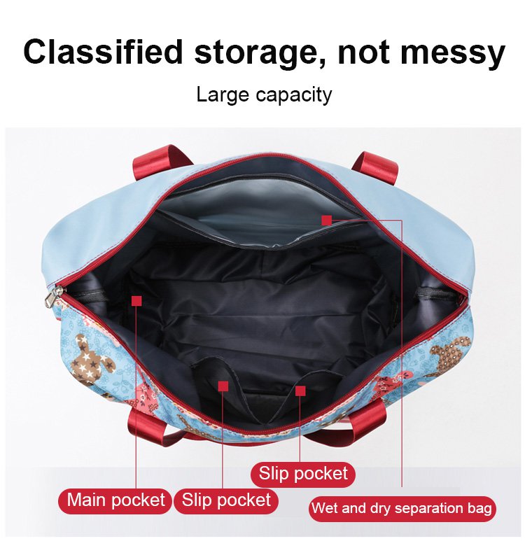 🔥Last Day 50% OFF - Foldable Large Capacity Dry-wet Separation Travel Sports Bag🔥Buy 2 items and save 10% off & Free Shipping
