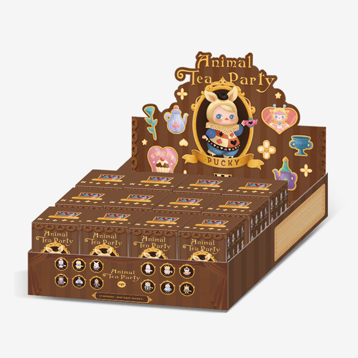 POP MART PUCKY Elf Animal Tea Party Series [1 Blind Box]