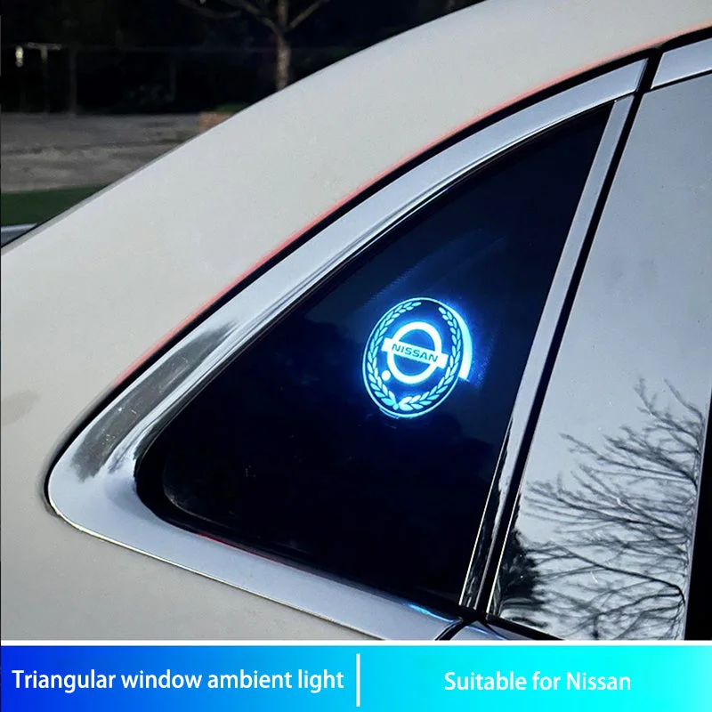 Car LED light-emitting window ambient light colorful interior ambient light USB charging