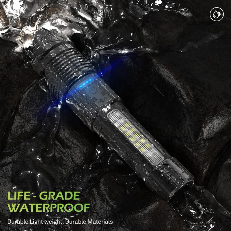 🔥Limited time sale🔥2025 New Upgraded A70 Tactical LED Flashlight