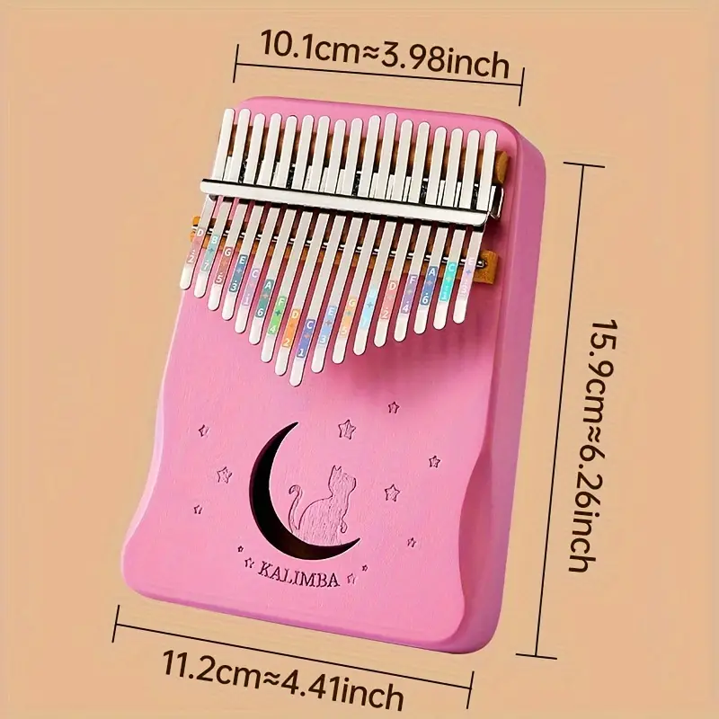 🎶🎶17-Key Kalimba Thumb Piano for Beginners
