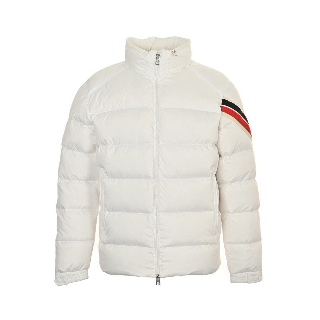 Moncler 24Fw tricolor ribbon down jacket