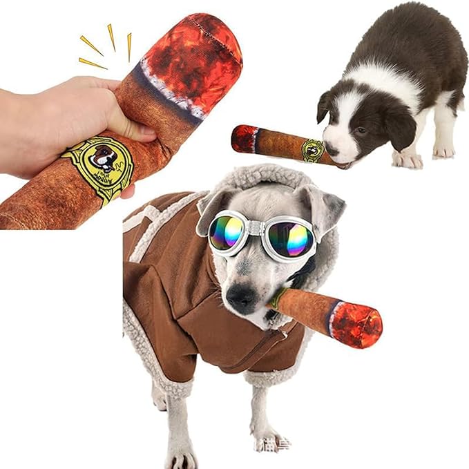 🐶🚬Dog Simulation Cigar Sound Toy