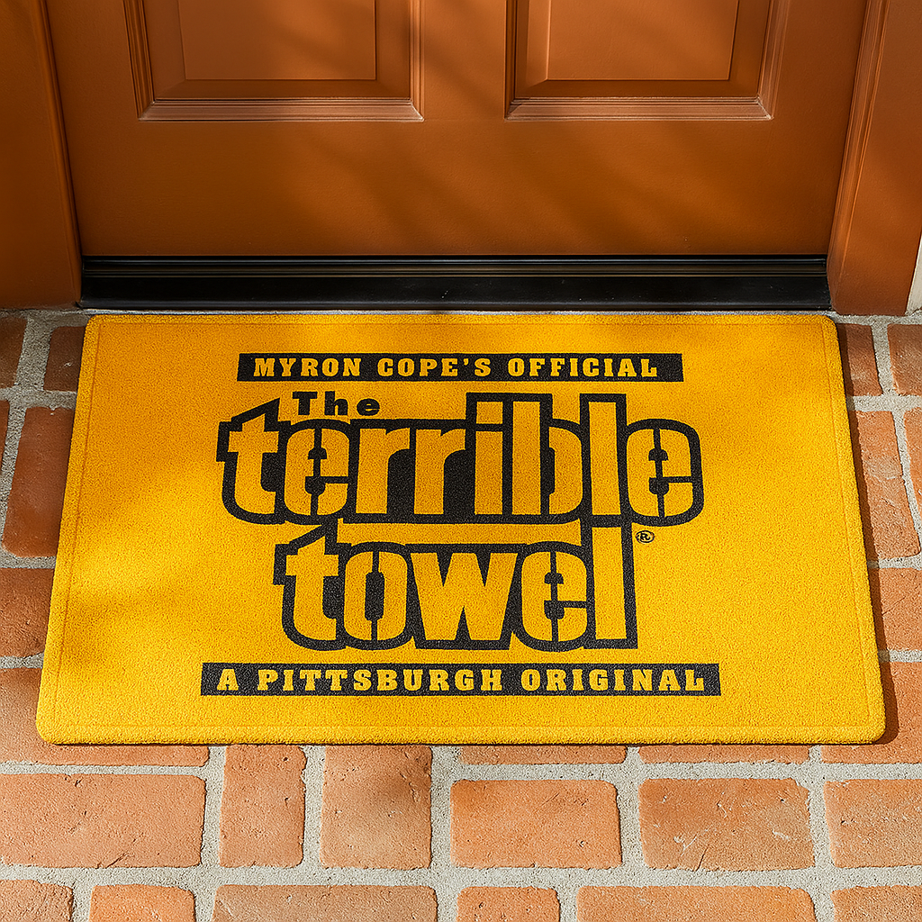 “Terrible Towel” 50th Anniversary doormat