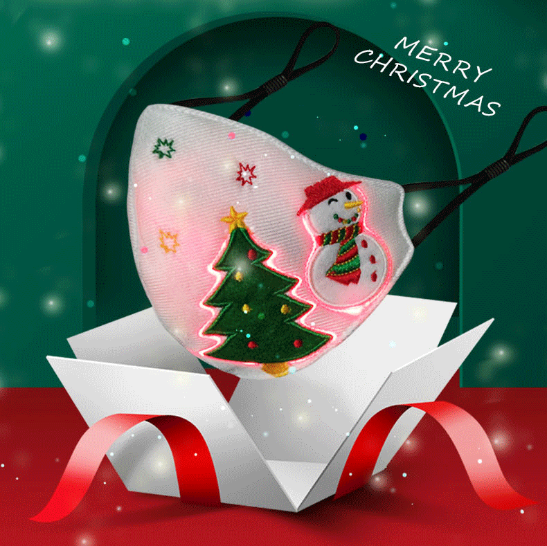 🎄2020 Christmas LED Light Up Luminous Mask🎄(Free 10 filter gaskets)