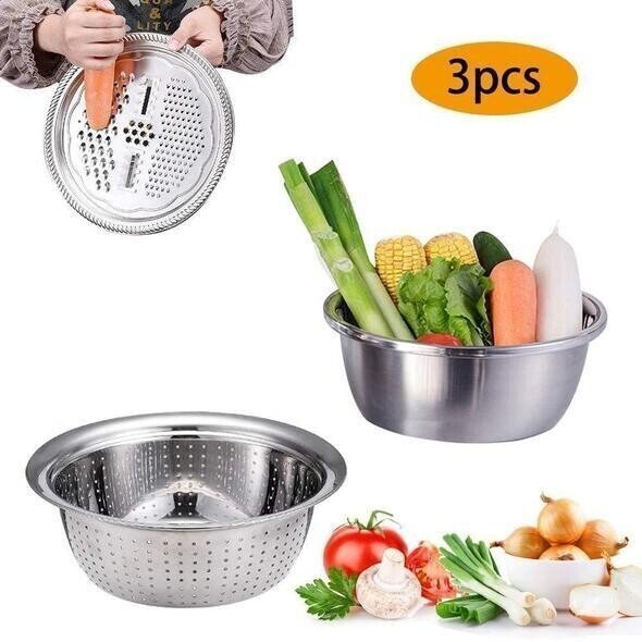 3 in 1 Kitchen Multipurpose Julienne Grater