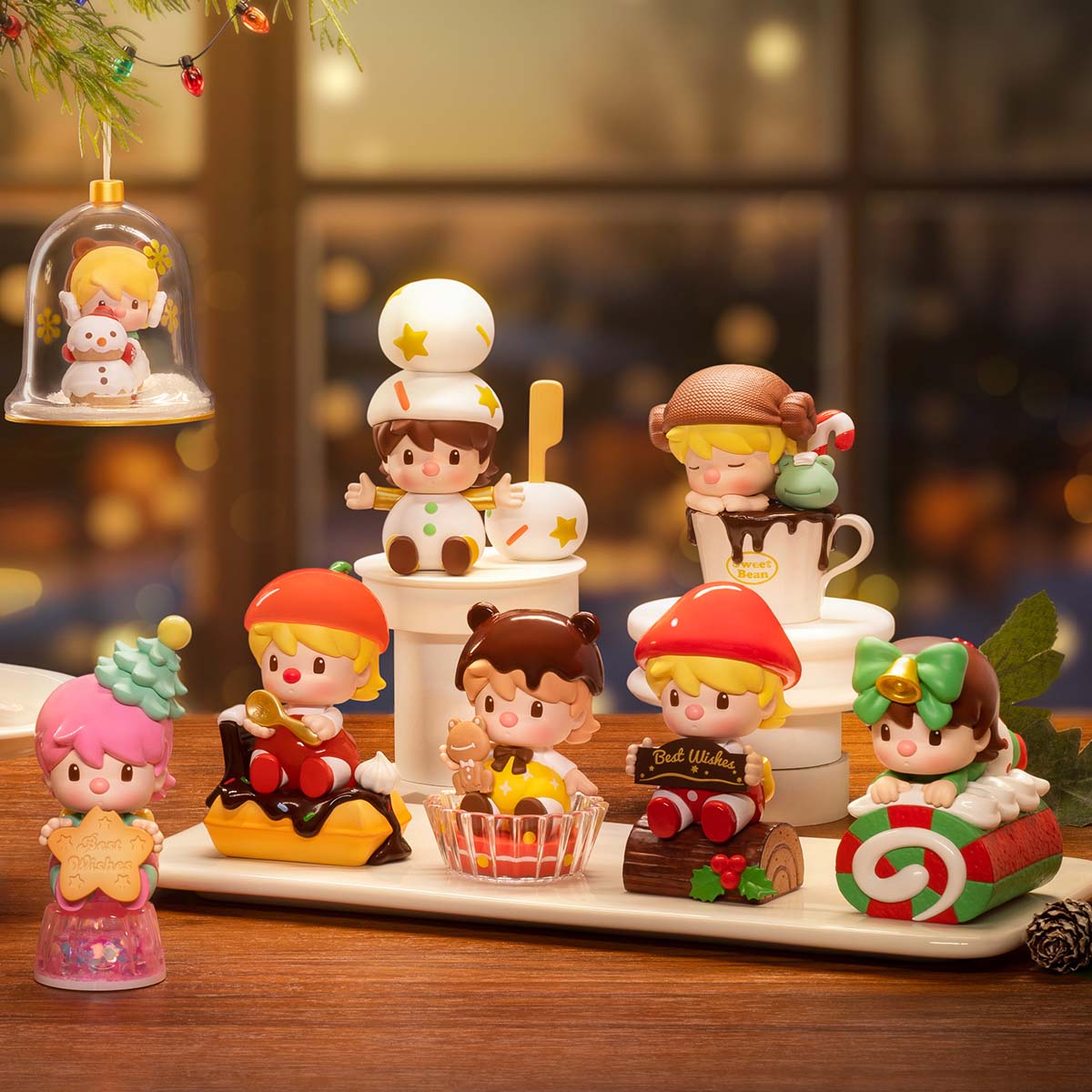 POP MART Sweet Bean Frozen Time Dessert Box Series Figures [1 Blind Box]