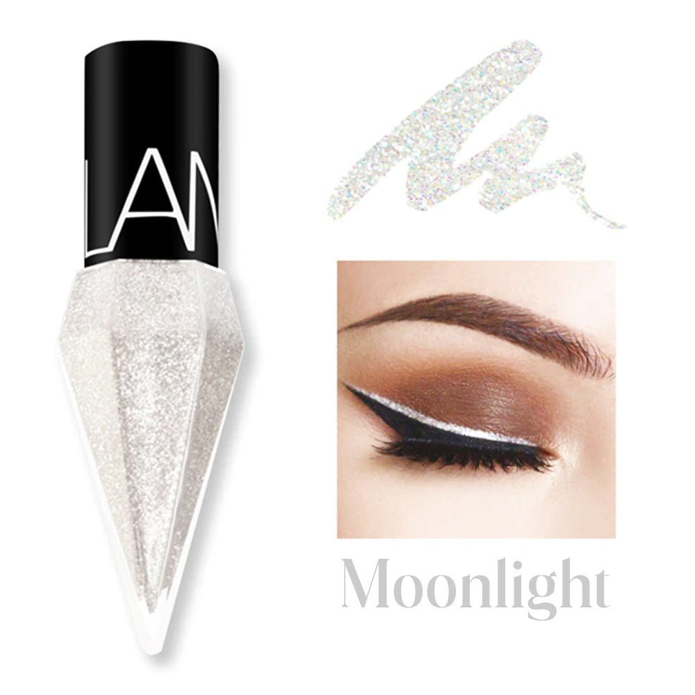 (💥Last Day Promotions-50% OFF)-Diamond Glow Sparkly Liquid Eyeliner-BUY 5 GET 10% OFF & FREE SHIPPING