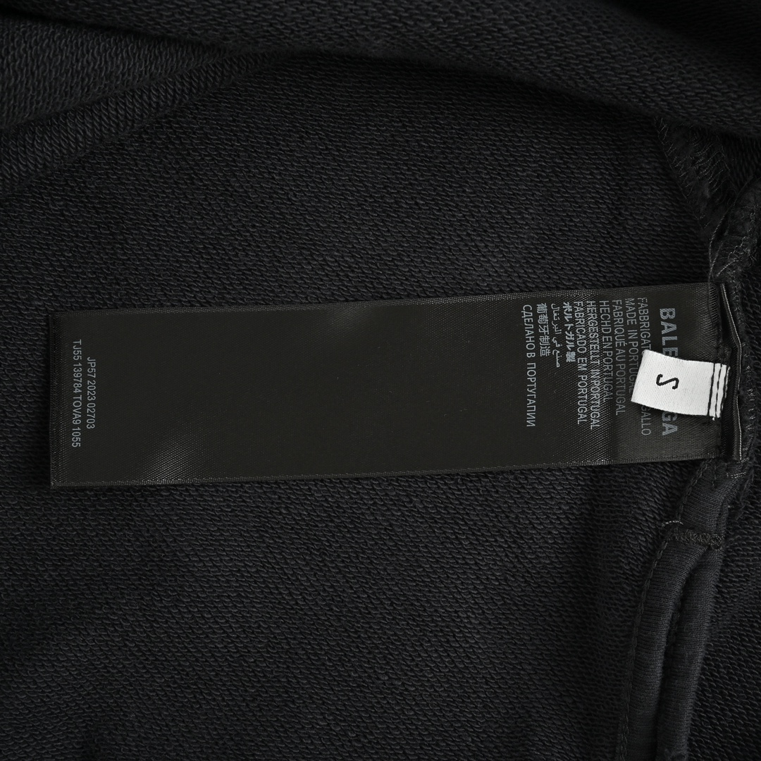 Balenciaga 24ss tape zipper jacket