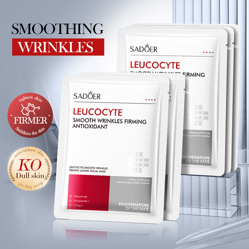 White Blood Cell Wrinkle-Smoothing Luxury Mask Moisturizing Brightening Firming Mask