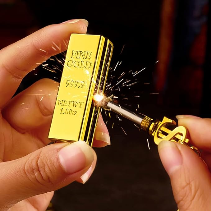 Gold Bar Lighter (🔥The best gift for a man)