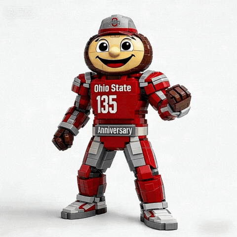 Buckeyes 135th anniversary Collector Brick Edition