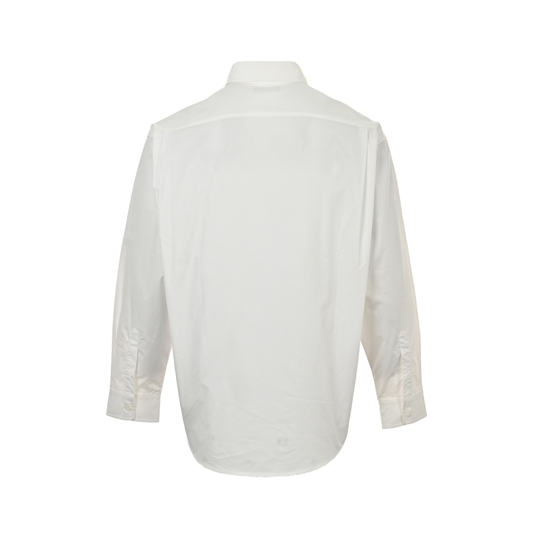 Balenciaga 24Fw ring-shaped logo shirt