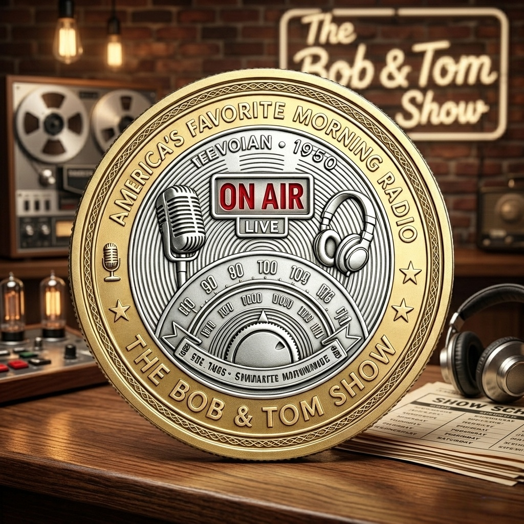 🎙️ Bob Kevoian Legacy Coin: The Voice & The Laugh – Bob & Tom Tribute 📻