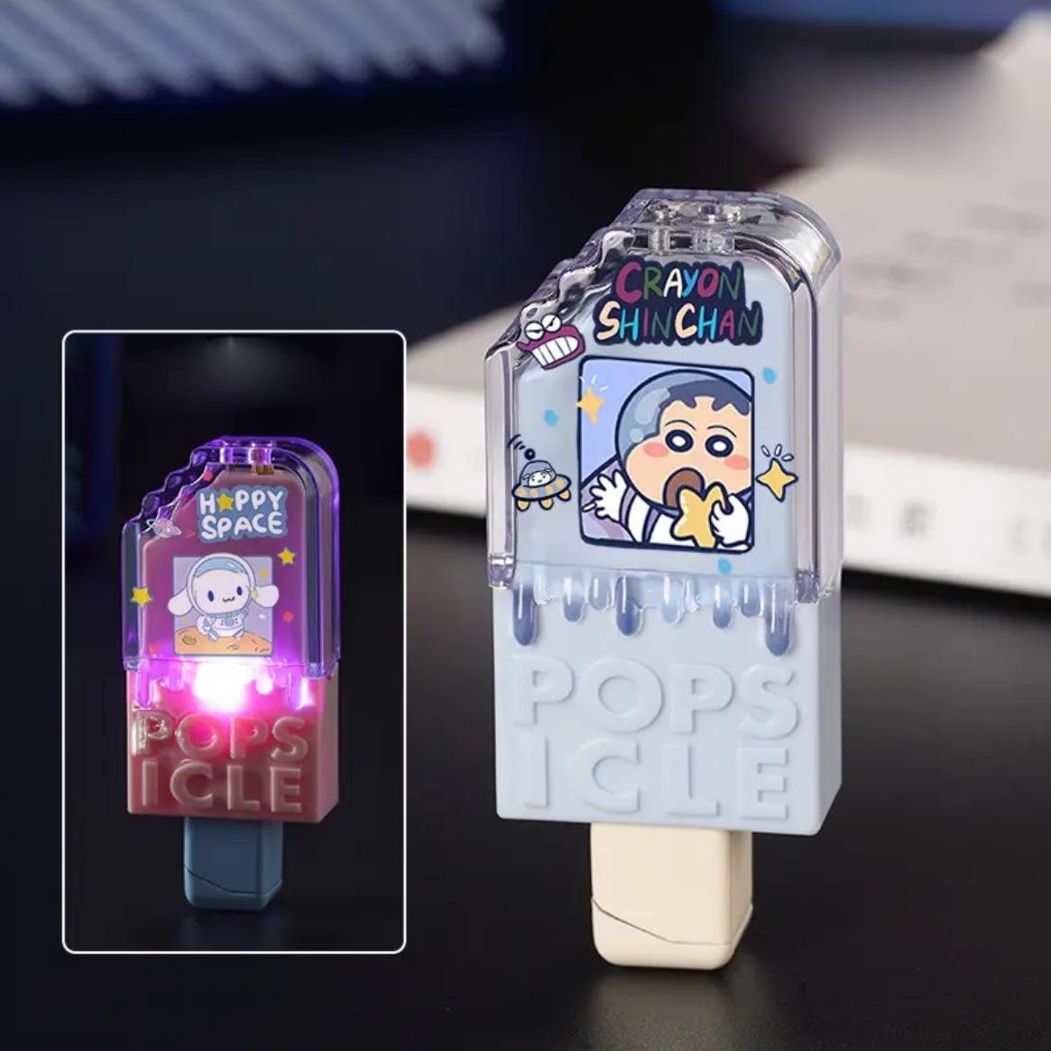 Ice cream shape lighter cute design gift for best friend