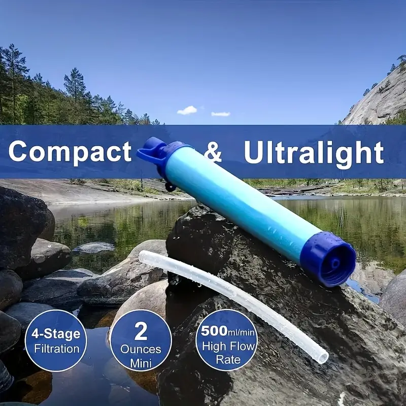 💥💥Outdoor water purification straws (Flash Sale - 50% Off)