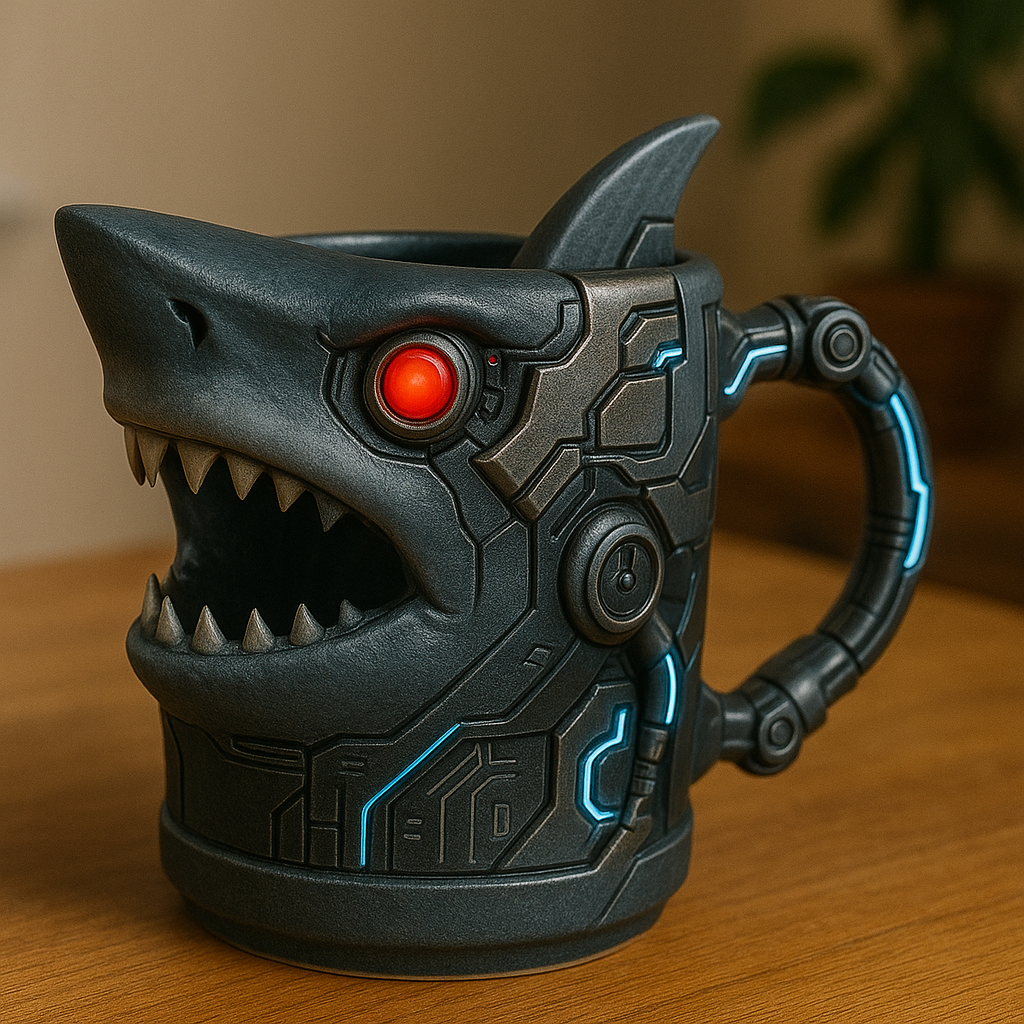 Bite Back Shark Mug
