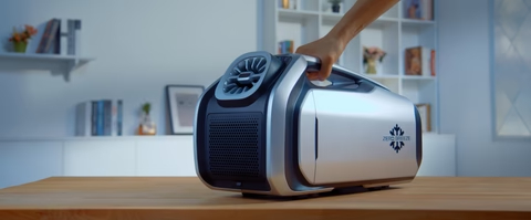 Portable Battery Powered Air-Conditioner Is Perfect For Camping or Working Outdoors