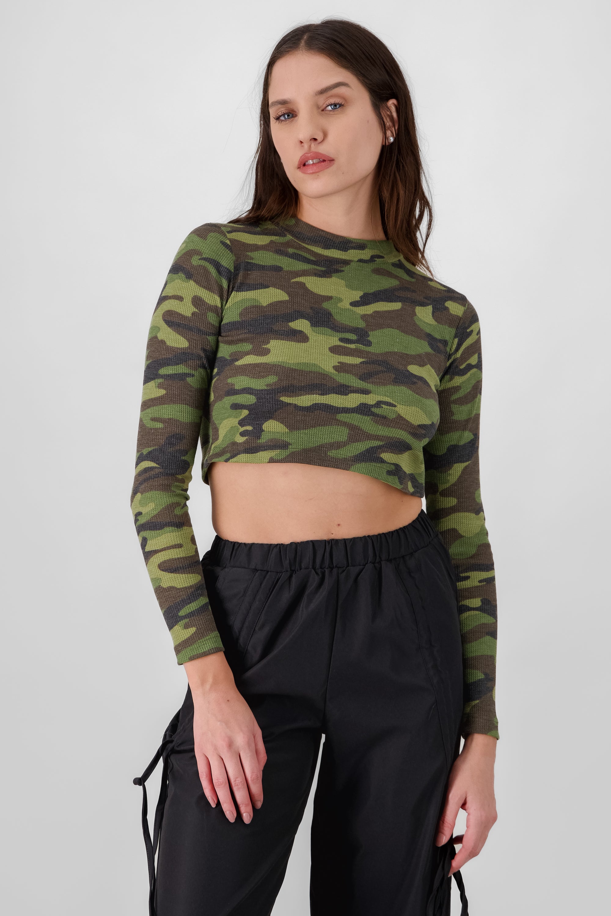 Long Sleeve Military Top