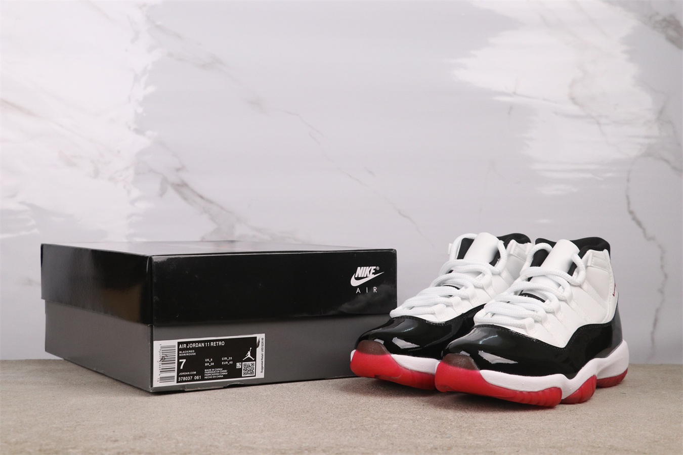Air Jordan 11 Retro l “Concord Bred” 378037-061