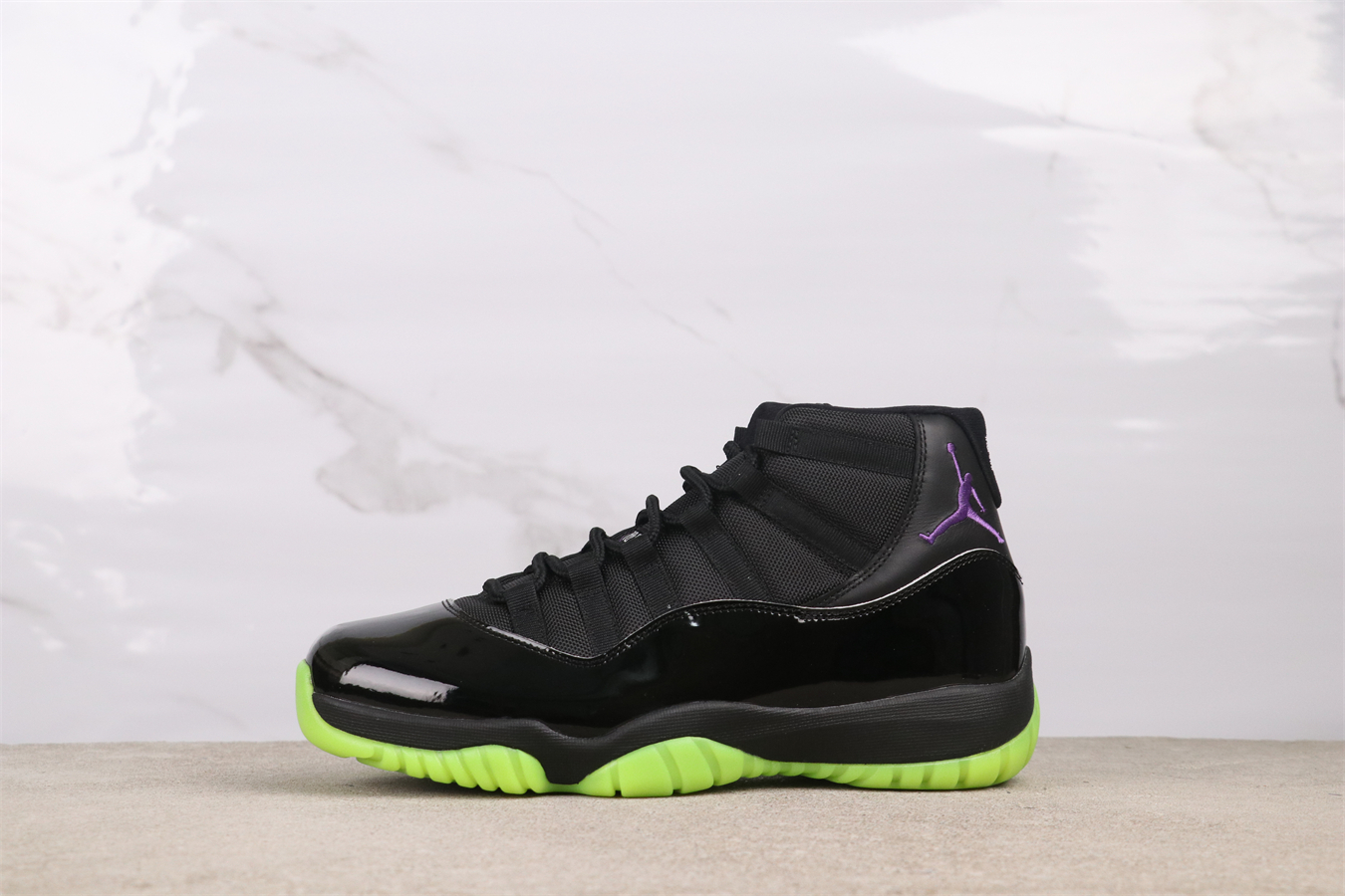 Air Jordan 11 Retro Black Barely Volt CT8012-003