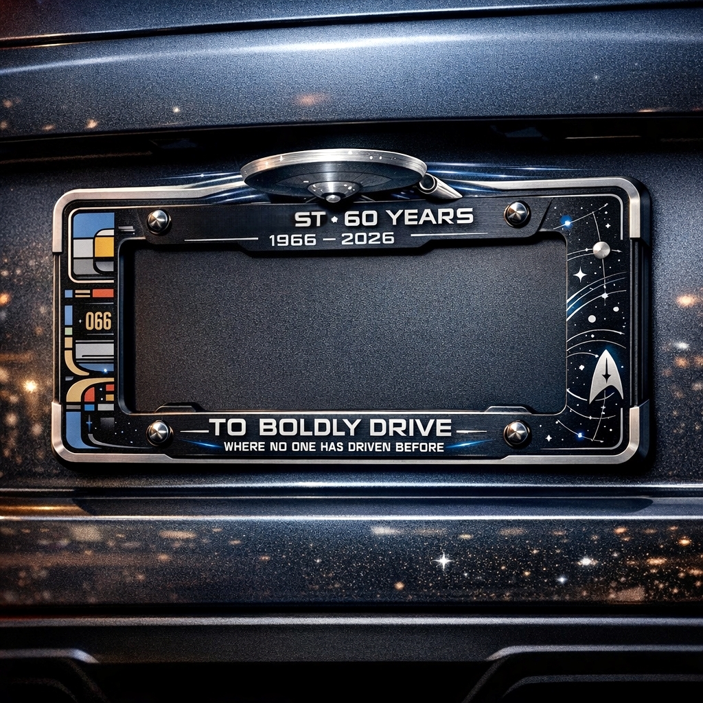 ST 60th Anniversary License Plate