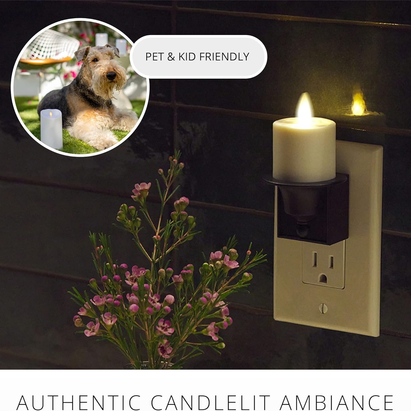 🔥Last Day 70% OFF🔥Flameless Candle Sensor Nightlight