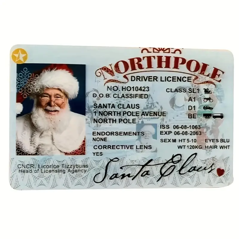 🎅🎅Santa's ID decorations