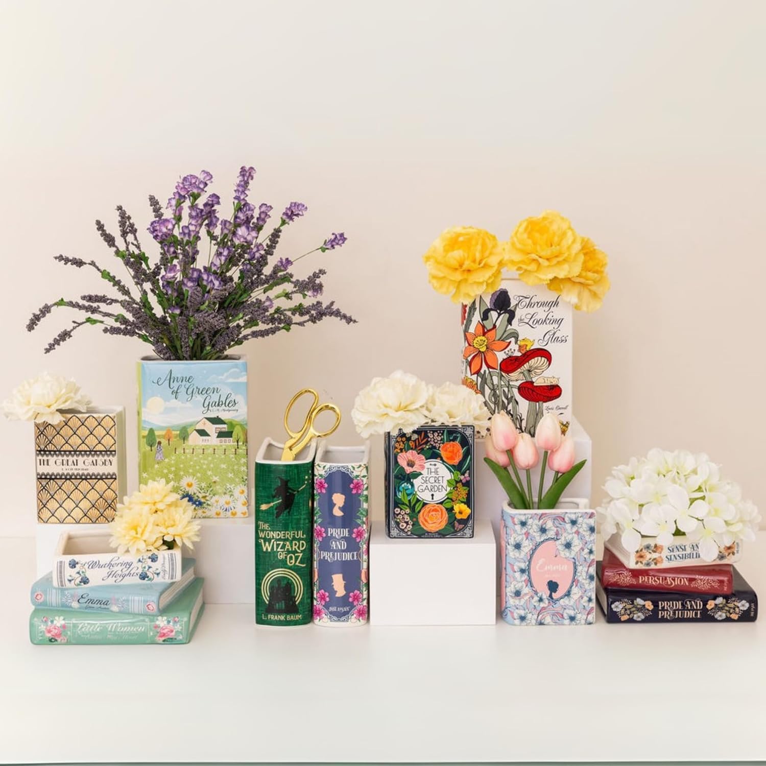 🔥BLACK FRIDAY DEAL🔥Original Unique Ceramic Book-Shaped Decorative Planter