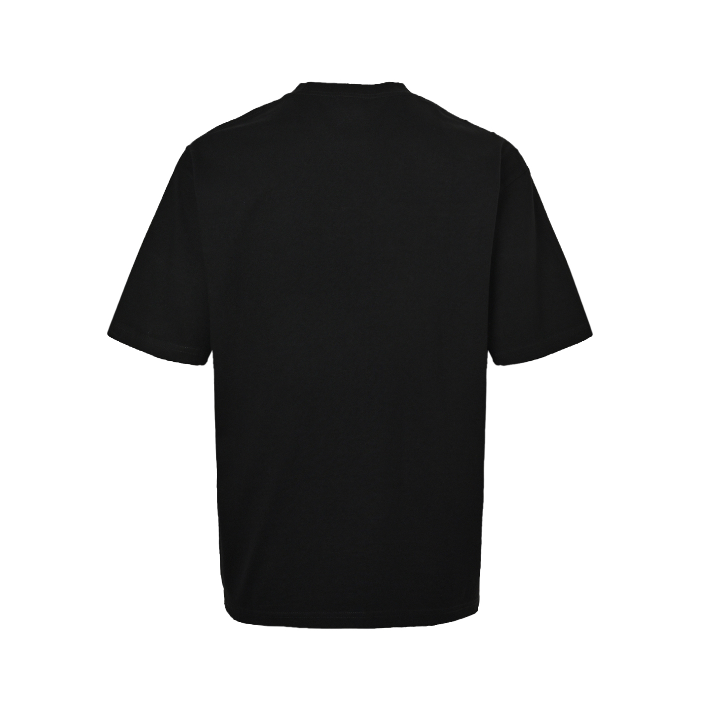 Balenciaga 25ss double B embroidery and 3D inkjet logo ripped short sleeves