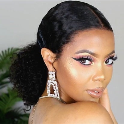 New most natural curly beginner wig