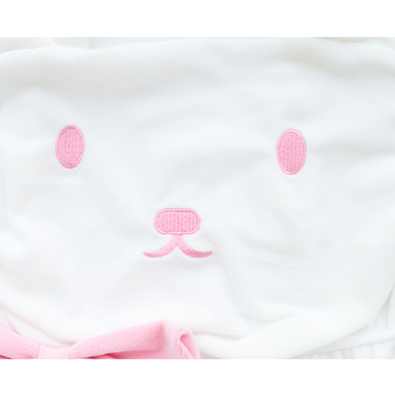 Cartoon Bunny Ears Bow Knot Lingerie