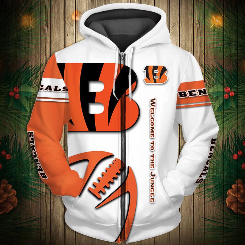 CINCINNATI BENGALS 3D HOODIE CB005