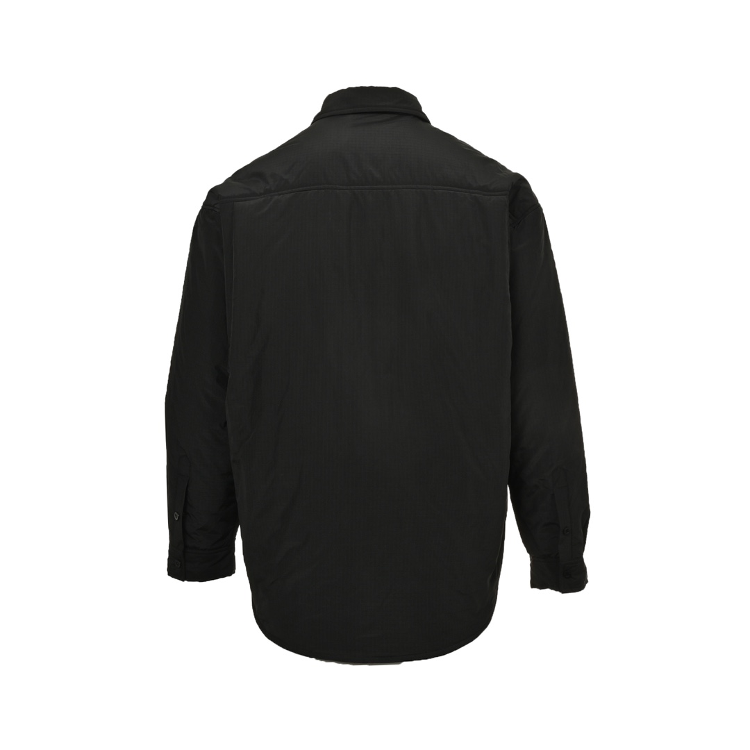 Balenciaga 24Fw pocket small logo long-sleeved shirt cotton coat